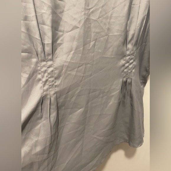 Grey blouse. Vertigo Paris blouse. XL - Picture 7 of 8